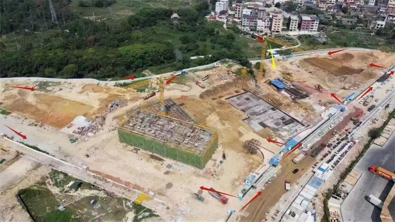 桂林中建八局项目塔吊监控安装